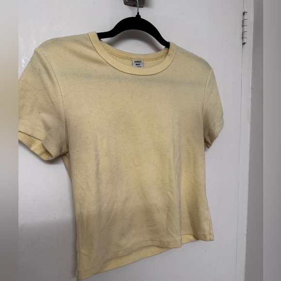 Sunday Best BestHug™ Little Ribbed T-Shirt - Size Large - Picture 1 of 4